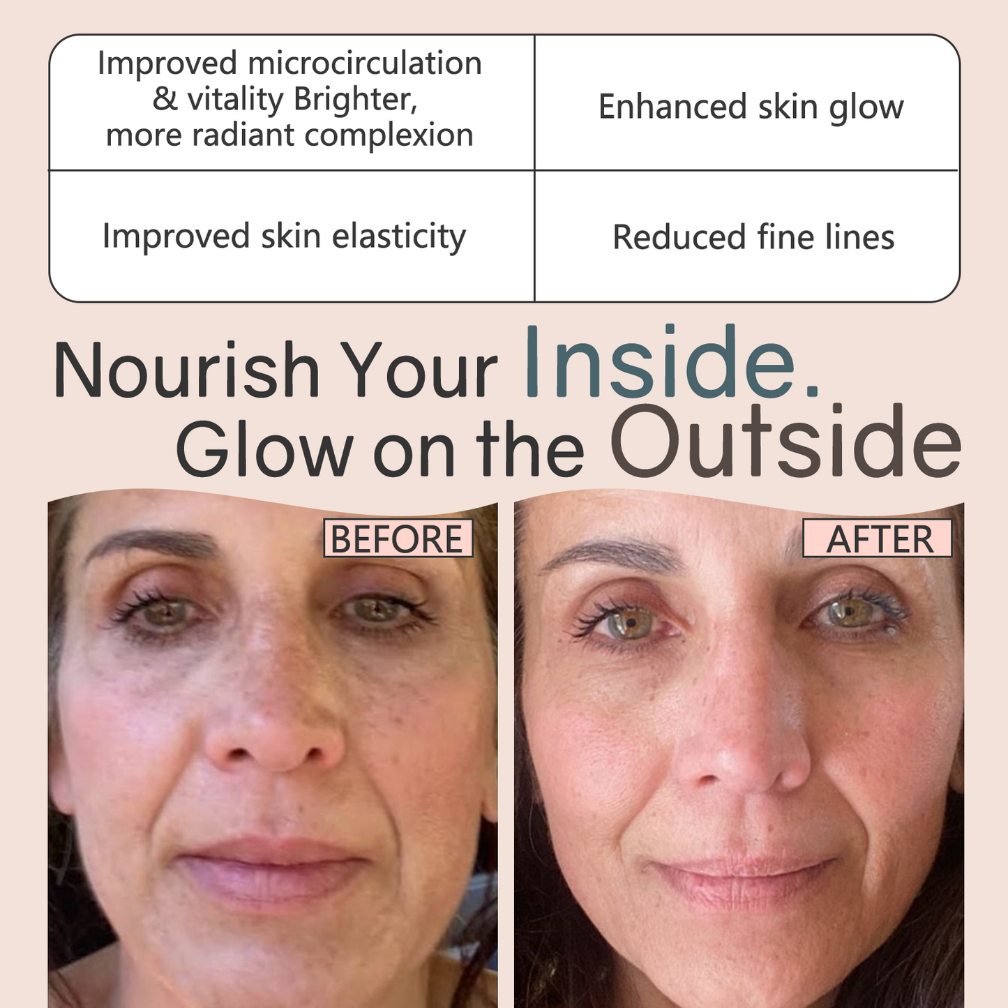 CellPure® NMN Boitin Collagen Peptide Beauty Gummies for Women | Cellular Energy & Anti-Aging Support