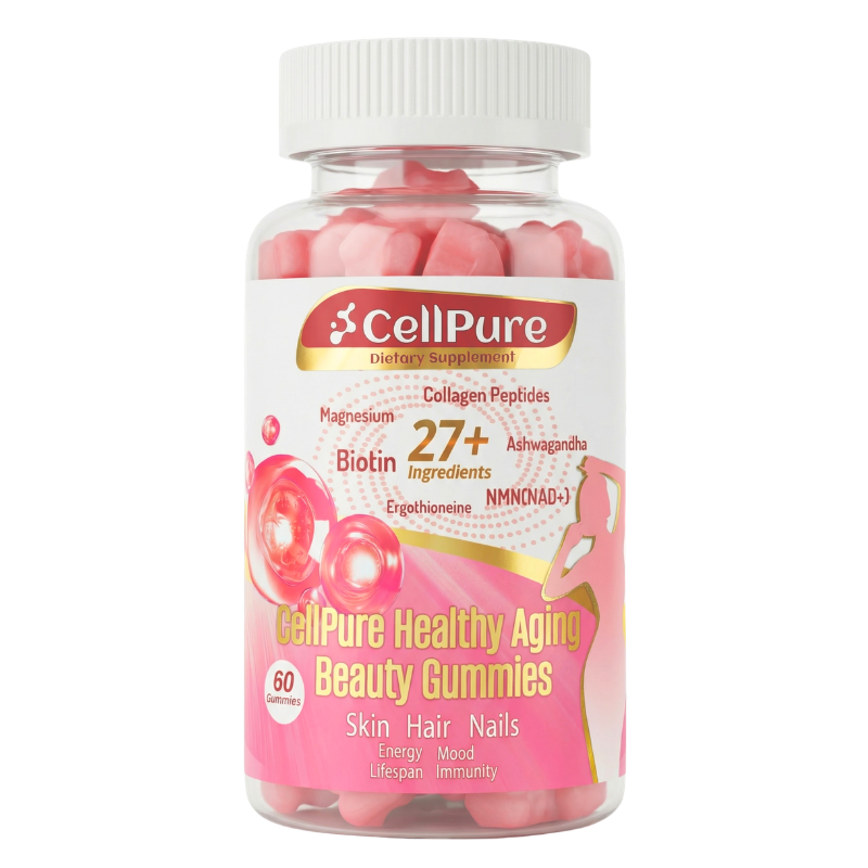 CellPure® NMN Beauty Gummies for Women | Cellular Energy & Anti-Aging Support